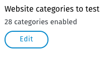 28 website categories enabled
