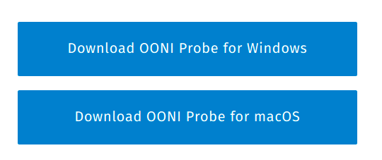 Download OONI Probe Desktop