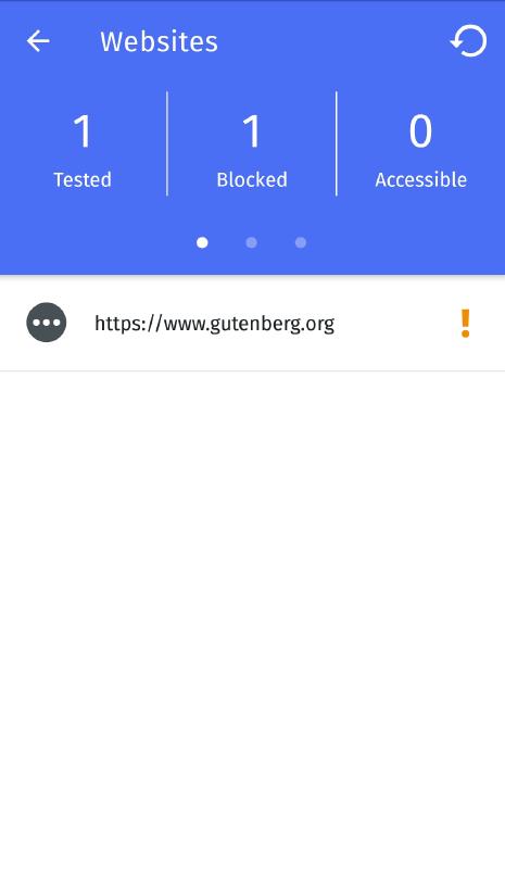Gutenberg inaccessible