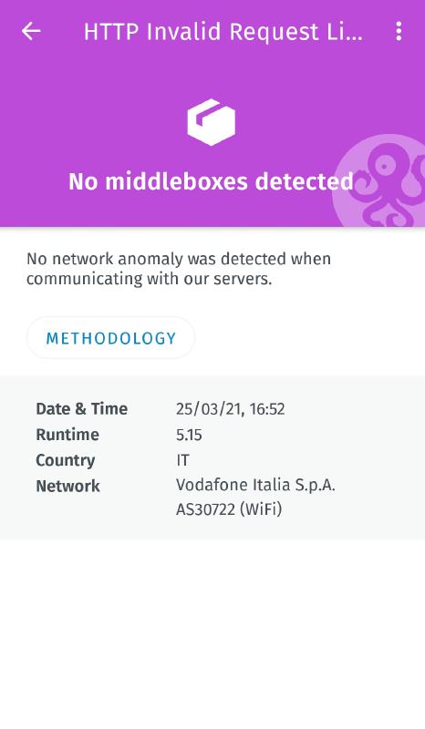 HIRL no middlebox detected