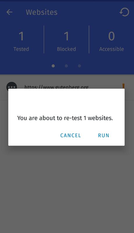 Rerun test