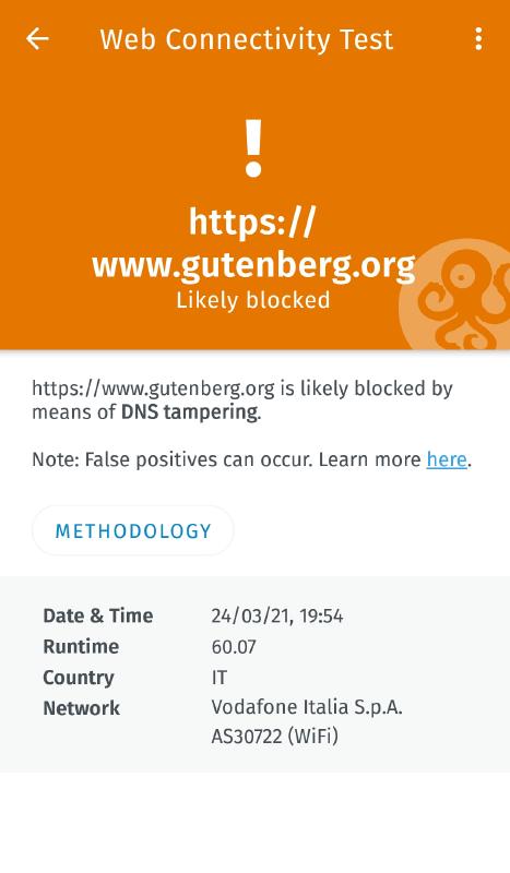 Gutenberg inaccessible