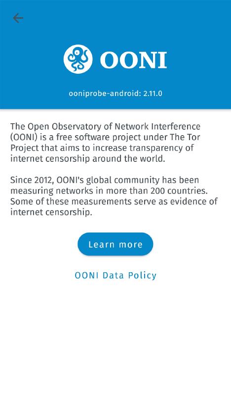 OONI About page